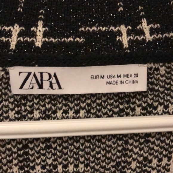 Zara metallic knit jacket - Picture 3 of 3